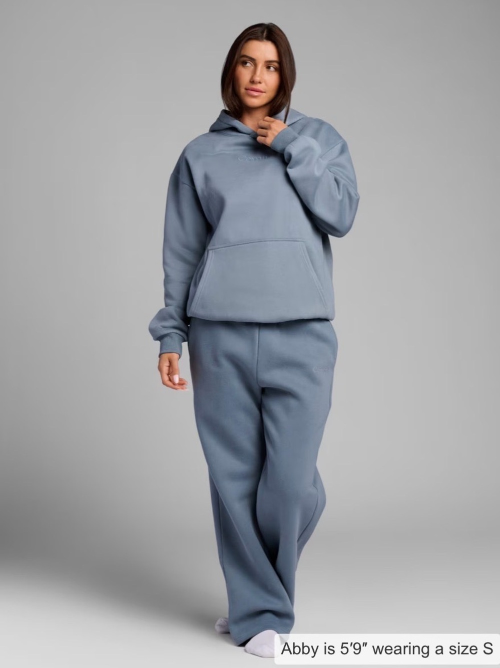 Relaxed Men and Women's Sweatpants Hoodie and straight leg sweat pants